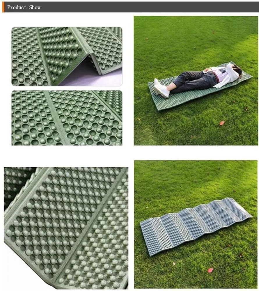 BKS Foam Egg Crate Sleeping Folding Pad