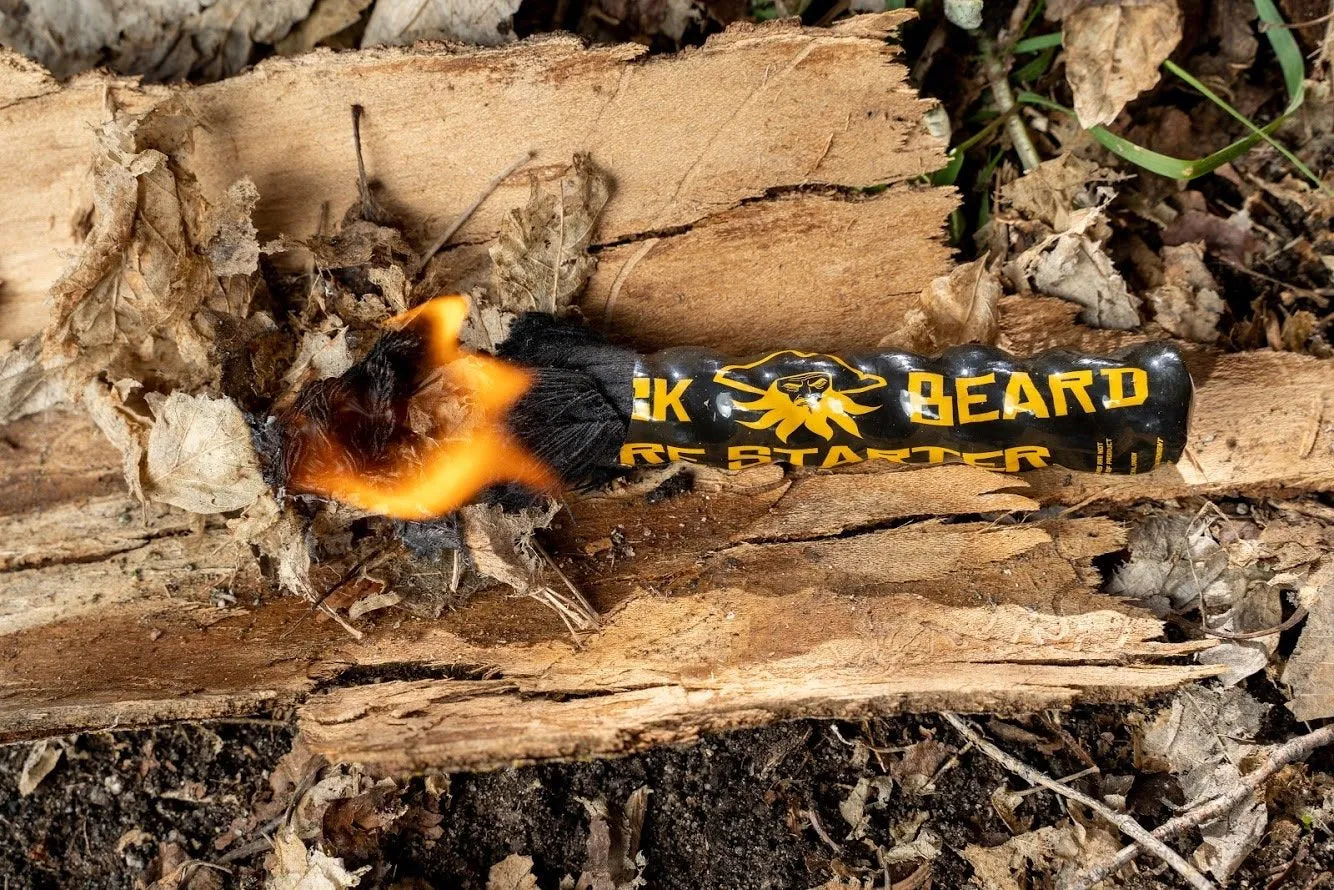 Black Beard Fire Starter- Single Fire Starter