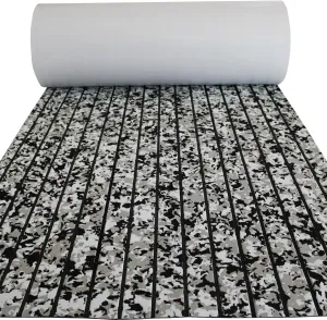 Boat Flooring Mat EVA Foam Boat Decking Marine Carpet Faux Teak Sea Decking Sheet Non-Slip Self-Adhesive Flooring Material for Boats Pontoon Yacht Surfboard Swim Platform RV Floor 94" x 35"