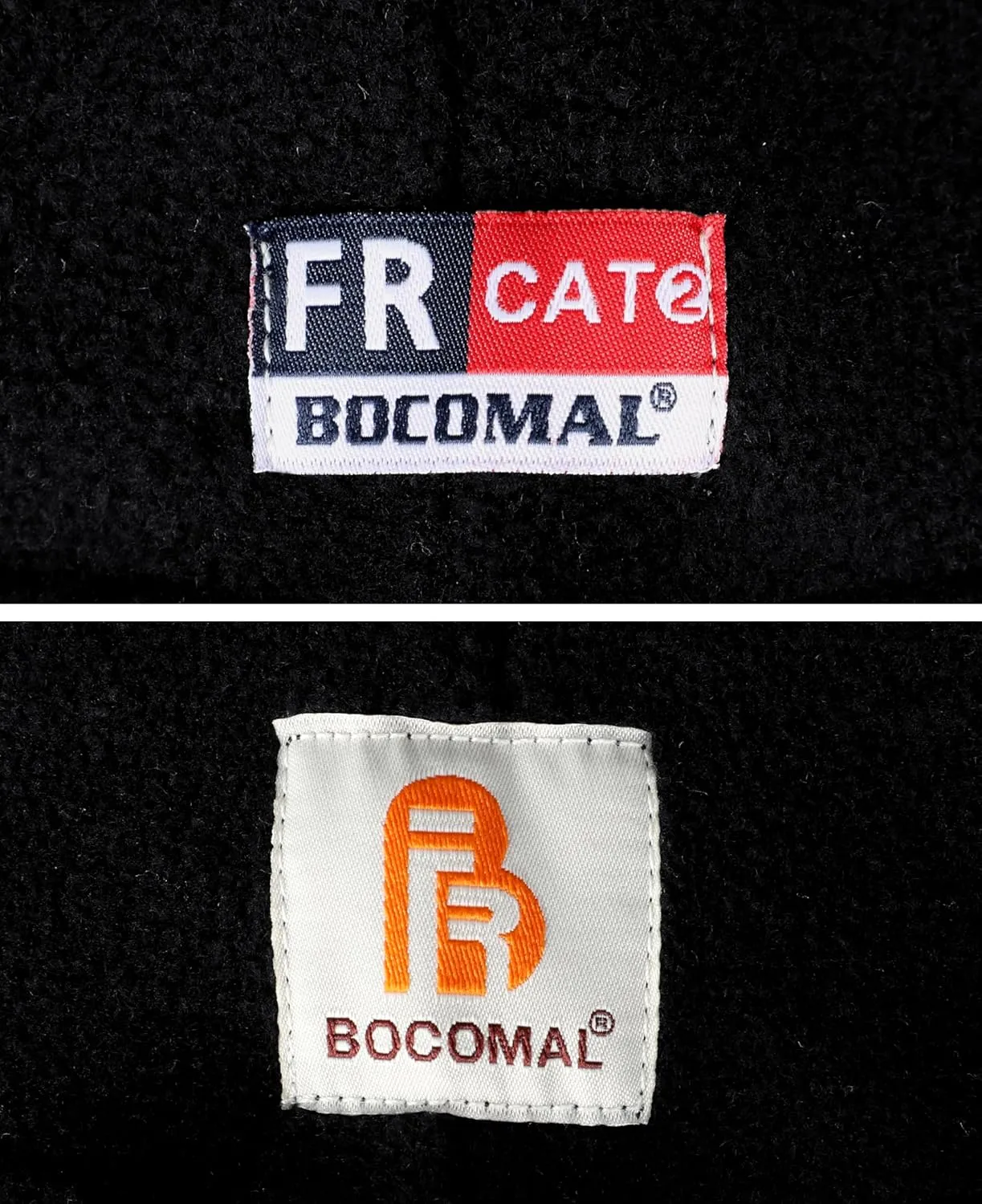 BOCOMAL FR Face Mask Fleece Balaclava Neck Hood Arc Rated Flame Resistant Winter Windproof Full Head Cover