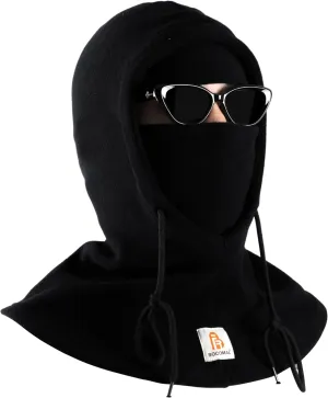 BOCOMAL FR Face Mask Fleece Balaclava Neck Hood Arc Rated Flame Resistant Winter Windproof Full Head Cover