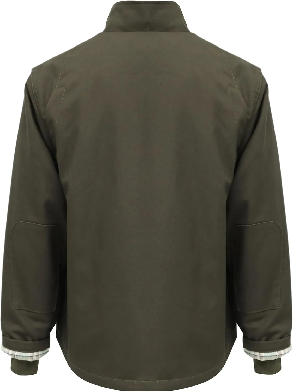 BOCOMAL FR Jackets Insulated Coat CAT4 Fire Resistant Duck Canvas Winter Outwear Light Water Repellent and Oil Resistant