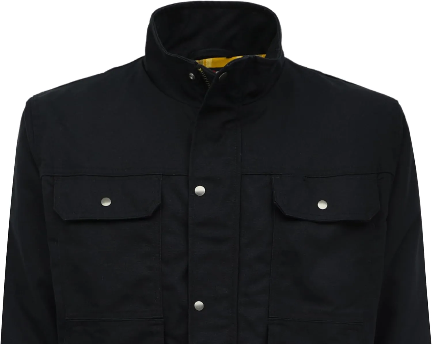 BOCOMAL FR Jackets Insulated Coat CAT4 Fire Resistant Duck Canvas Winter Outwear Light Water Repellent and Oil Resistant
