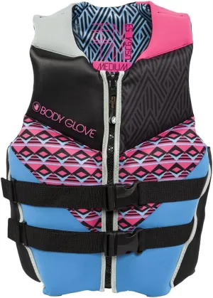 Body Glove Women’s Phantom USCGA Life Jacket PFD- BLU/PNK2-2XL– 2XL