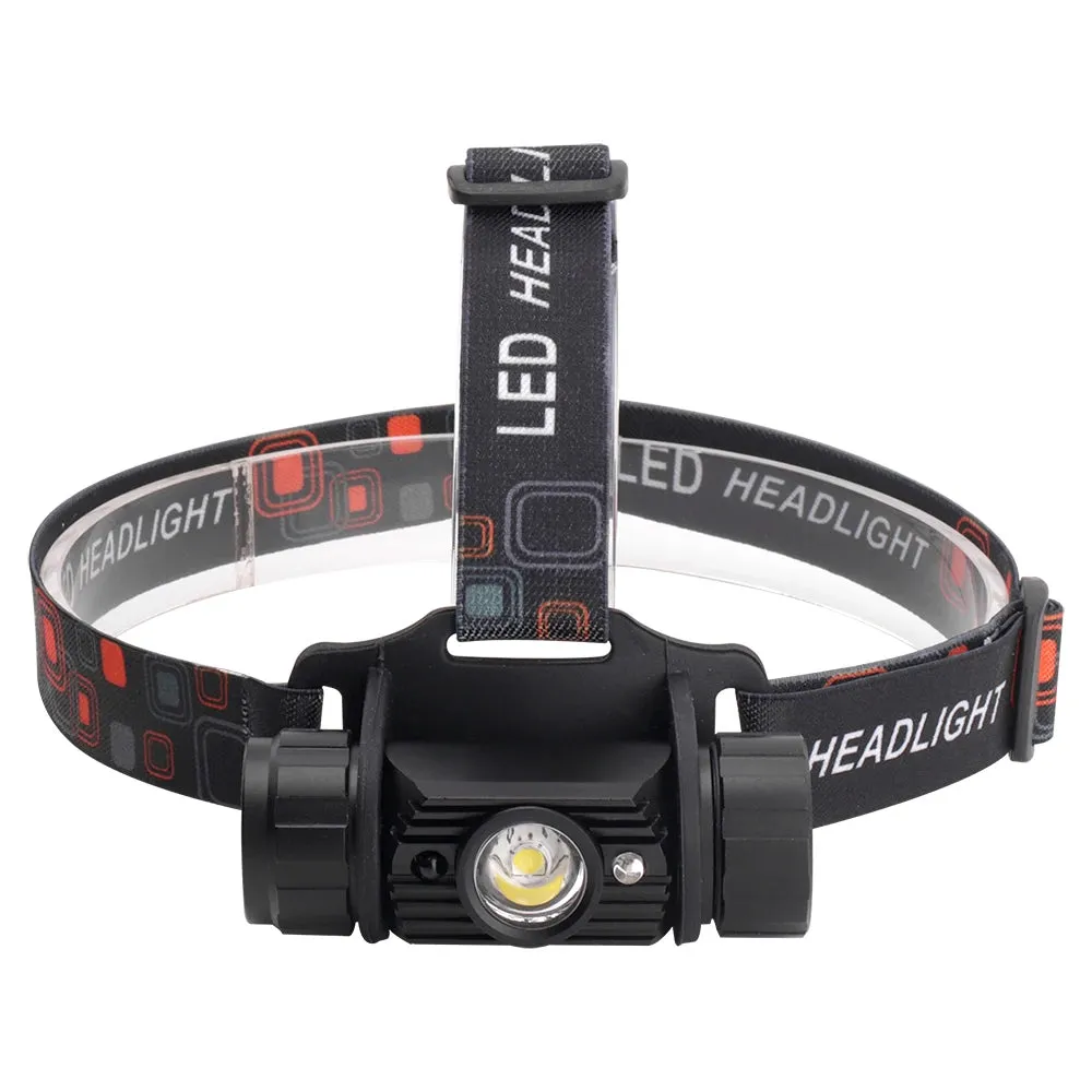 BORUiT RJ-020 LED Induction Headlamp 1000LM Motion Sensor Headlight 18650 Rechargeable Head Torch Camping Hunting Flashlight