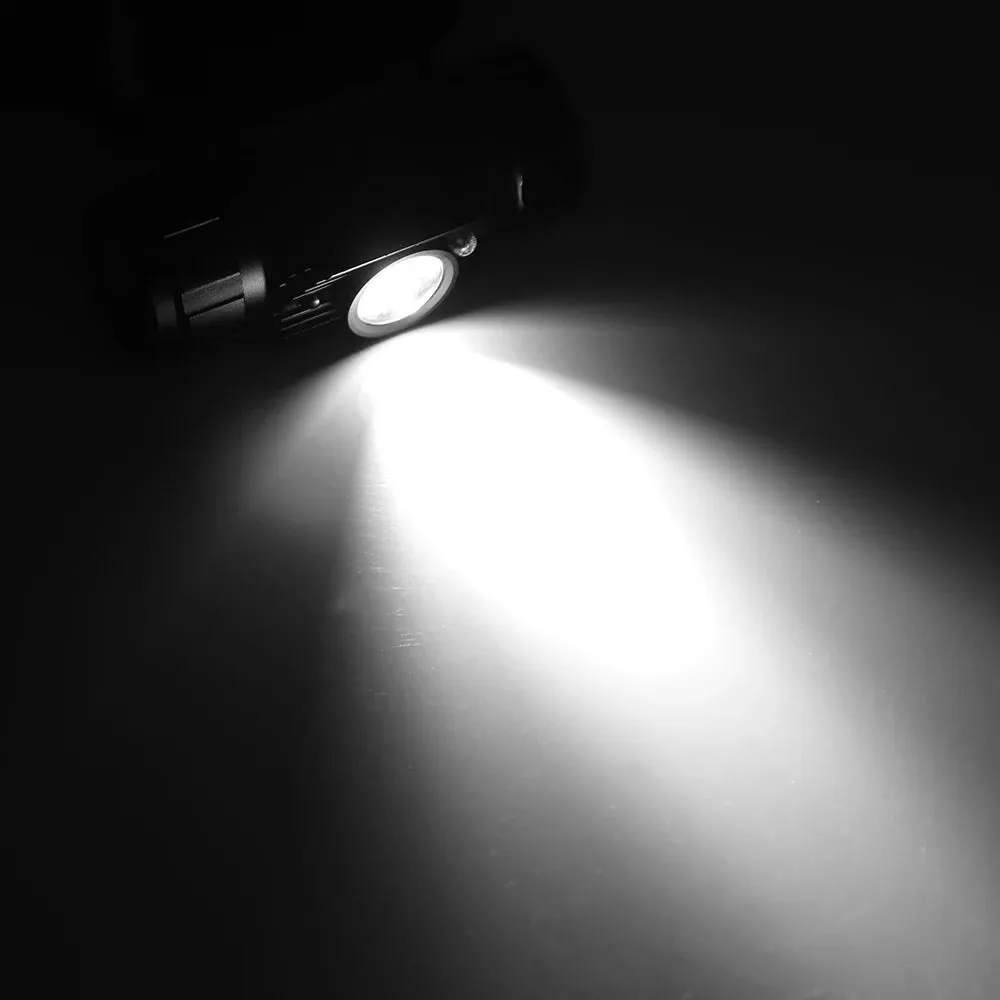 BORUiT RJ-020 LED Induction Headlamp 1000LM Motion Sensor Headlight 18650 Rechargeable Head Torch Camping Hunting Flashlight