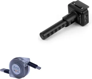 BoxWave Cable Compatible with IK Multimedia iRig Mic Video - miniSync, Retractable, Portable Sync Cable