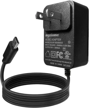 BoxWave Charger Compatible with Tronsmart T2 Mini Portable Outdoor Speaker - Wall Charger Direct (15W), Rapid Charge Your Device with Built-in 6ft Cable
