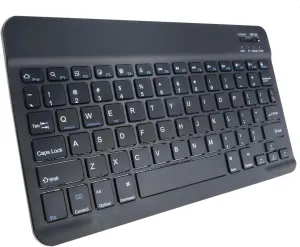BoxWave Keyboard Compatible with Ooma 2670W IP Phone - SlimKeys Bluetooth Keyboard, Portable Thin with Chiclet-Style Keys - Jet Black