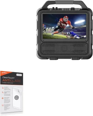 BoxWave Screen Protector Compatible with Monster Vision Portable Entertainment System - ClearTouch Anti-Glare (2-Pack), Anti-Fingerprint Matte Film Skin