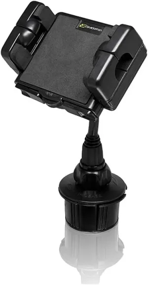 Bracketron Cup-iT XL Car Truck Cupholder Mount Holder Cradle Garmin Nuvi TomTom Via Go Magellan DashCam Navigator Smartphones BT1-515-1 , Black
