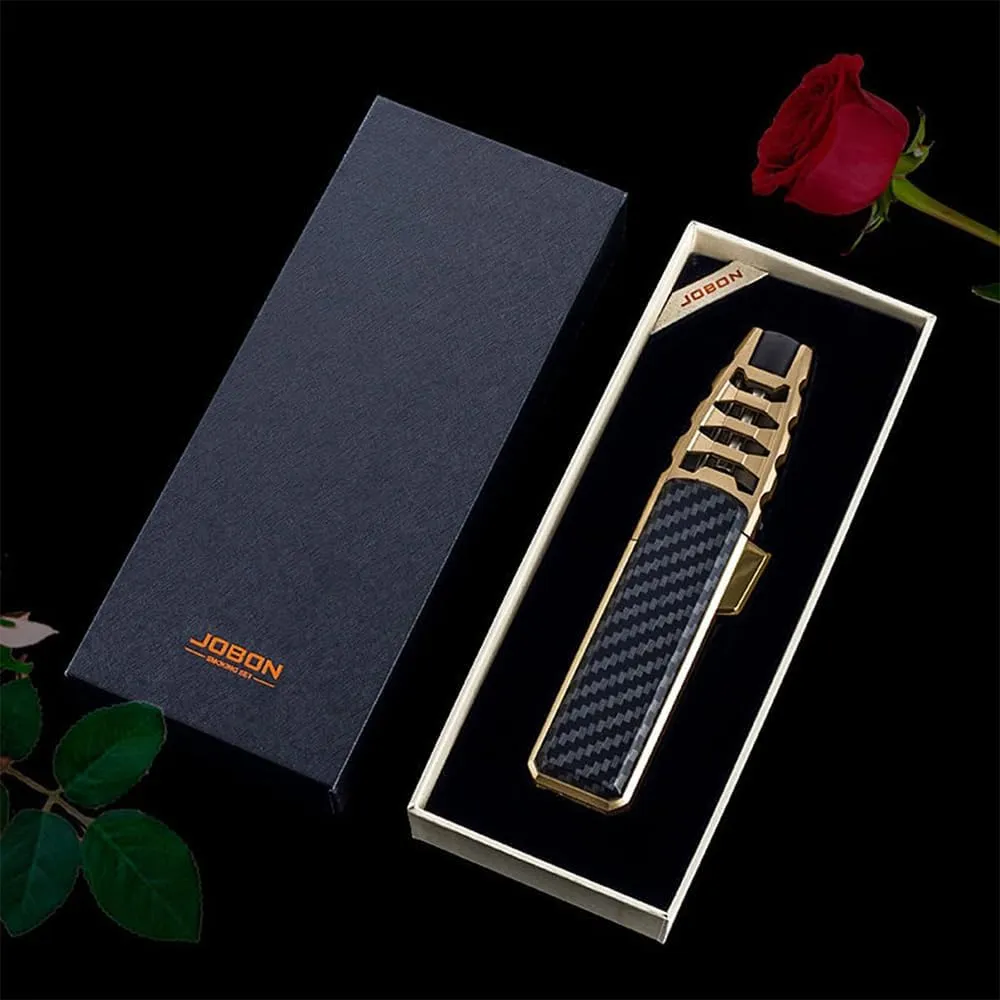 Bright Fire Lighter, Windproof Straight Torch Flame Lighter,Brite Fire Lighter,Wind Resistant Lighter Torch, Torch Lighters Butane Refillable,Torch Lighter Waterproof