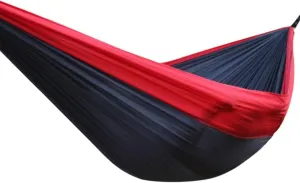 Budge HAMDHRGS Hammock, Red/Gray