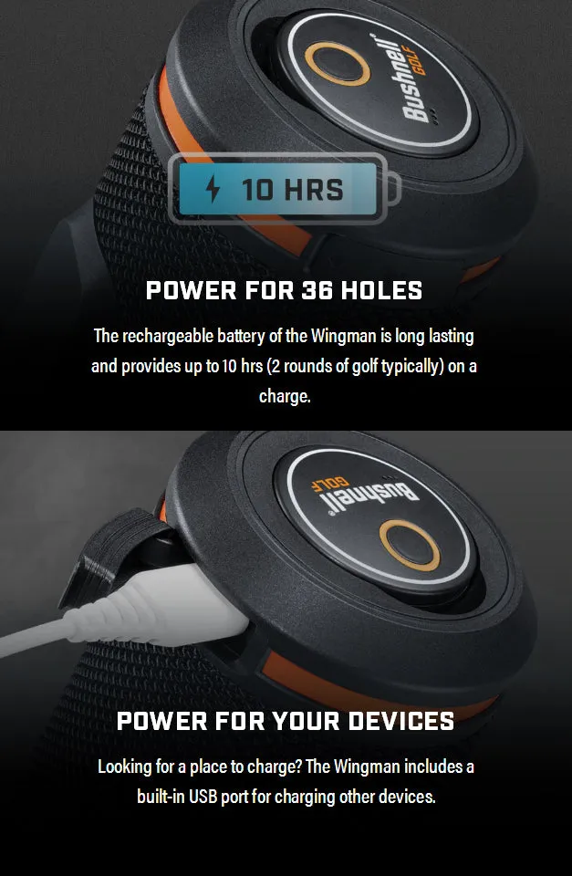 Bushnell Wingman GPS Bluetooth Speaker (361910)