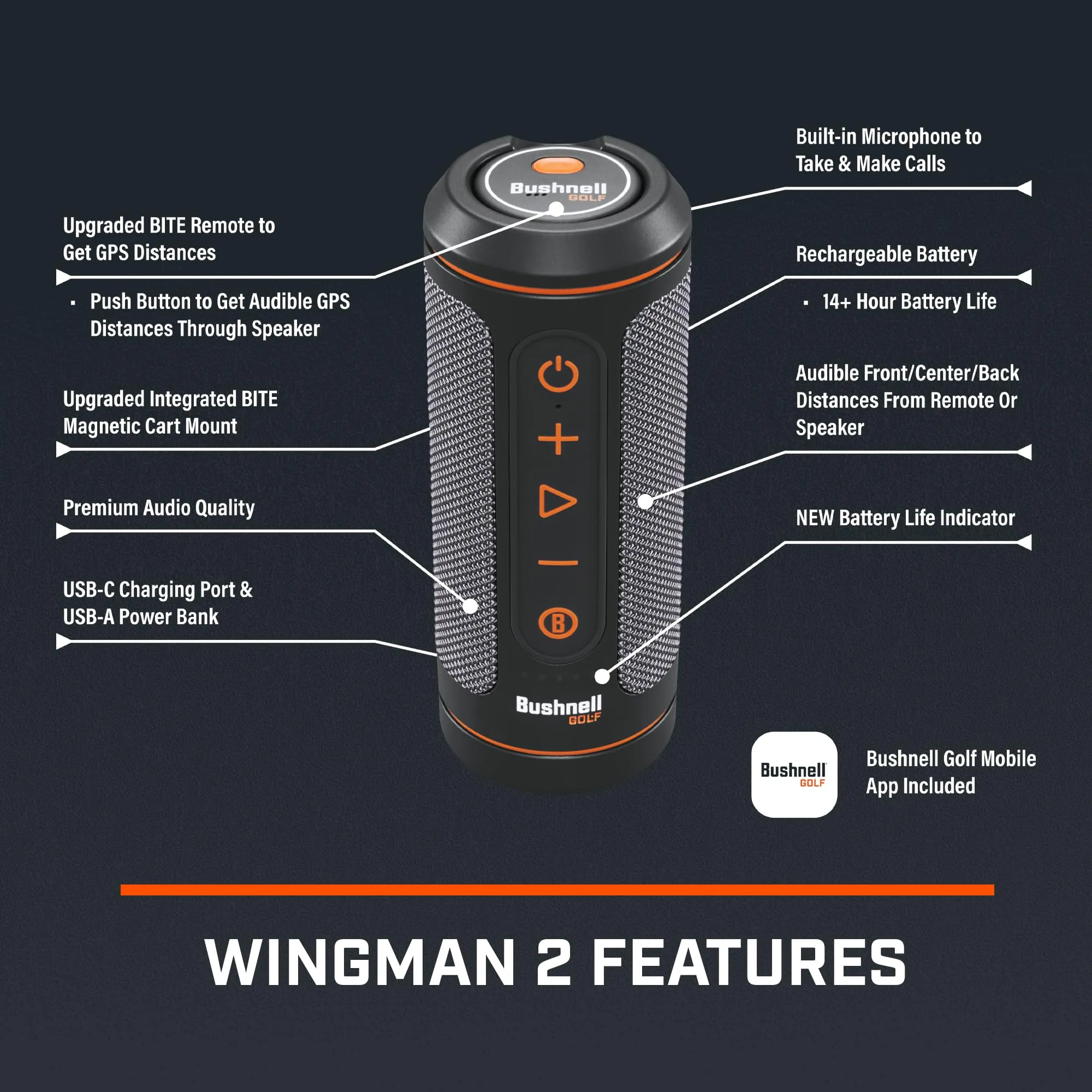 Bushnell Wingman Speaker