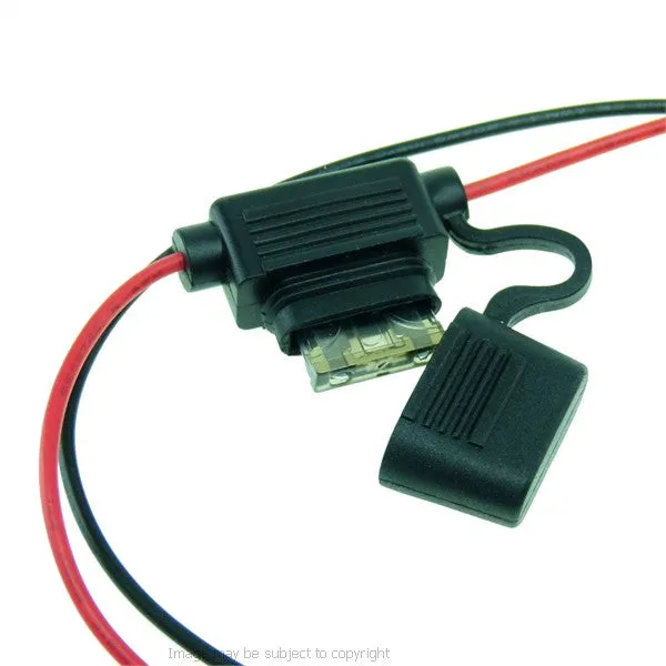 BuyBits High Power Straight Mini USB Motorcycle Hard Wire Charger for Garmin Nuvi - Streetpilot GPS Satnav (sku 21555)