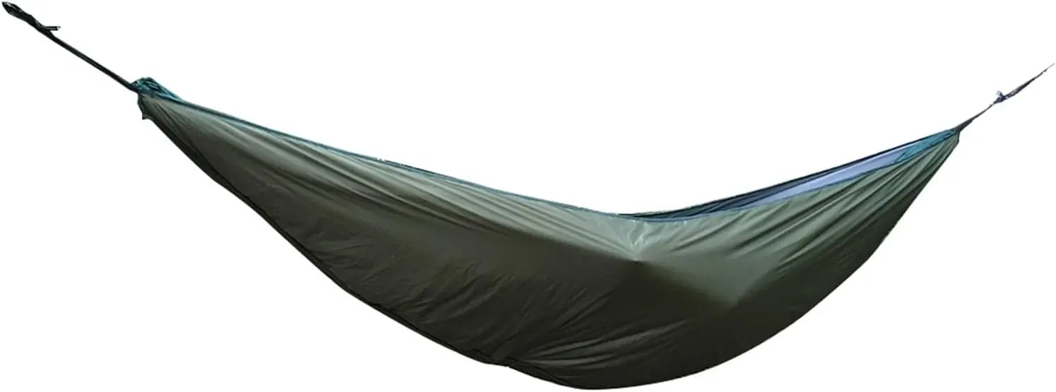 Camp Lightweight Full Length Hammock Underquilt Under Blanket Ultralight Camping Insulation Sleeping Bag 40 F to 68 F (5 C to 20 C) Strong (Army Green)