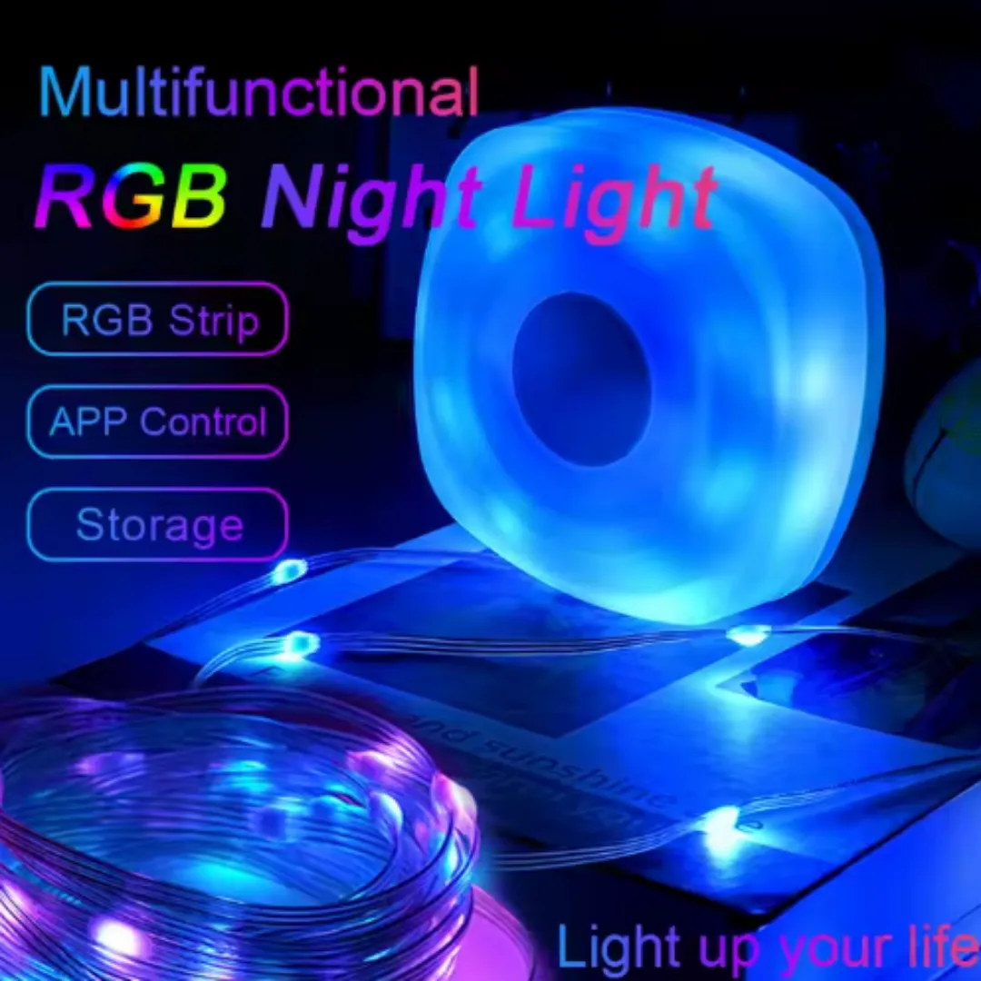 Camping 5m String Light USB colour change app controls
