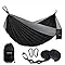 Camping Hammock,Lightweight Portable Double & Single Hammock w/ Straps