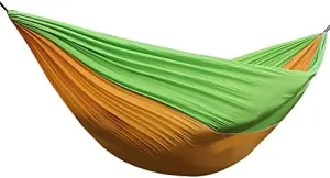Camping Hammocks, Portable Travel Hammock, Folding Comfortable Durable Lightweight Breathable Easy to Install - for Camping, Travel, Backyard, Beach