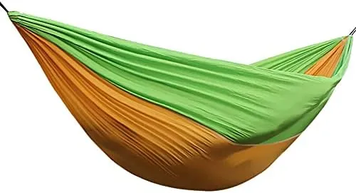 Camping Hammocks, Portable Travel Hammock, Folding Comfortable Durable Lightweight Breathable Easy to Install - for Camping, Travel, Backyard, Beach