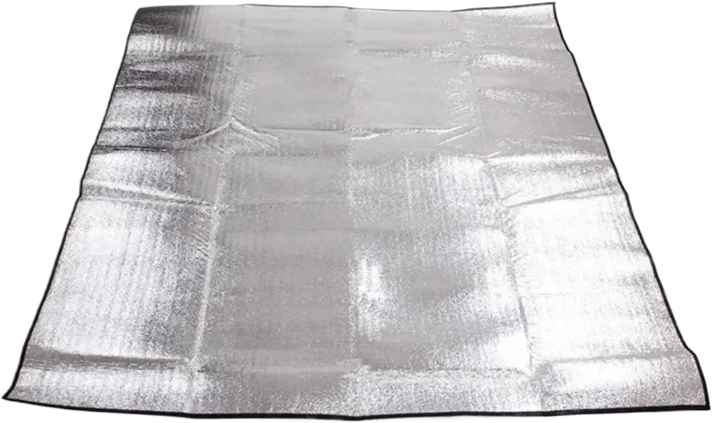 Camping Mat Foam Foil Blanket Aluminum Insulation Foam Foil Mat Sleeping Pad Thermal Outdoor Tent Footprint Reflecting Heat(200 x 100cm)