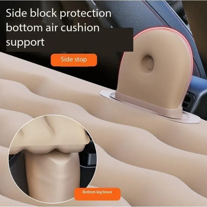 Car Air Mattress Back Seat for Jeep Wrangler 4xe,Double Side Flocking Car Bed Portable Air Mattress Car Sleeping Mattress Car Accessories Cars Camping Bed,Grey