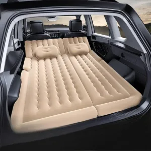 Car Air Mattress for Range Rover Sport 5Seats 2010-2013,Portable Self Inflating Cushion,Multifunctional Bed Inflatable Mat,Travel Home Sleeping Pad Cot Ideal for Road Trips Camping,Beige