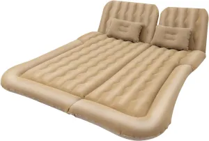 Car Air Mattress SUV Bed - Thickened Inflatable Sleeping Pad with Pump, Quick Inflation Portable for Camping Travel Road Trips