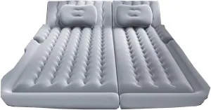 Car Bed for Dodge Grand Caravan/Durango/Challenger Charger Durango RT,Travel Inflatable Mattress Car Sleeping Beds Travel Camping Multi-Purpose Bed with Air Pump,A Gray
