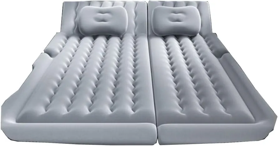 Car Bed for Dodge Grand Caravan/Durango/Challenger Charger Durango RT,Travel Inflatable Mattress Car Sleeping Beds Travel Camping Multi-Purpose Bed with Air Pump,A Gray