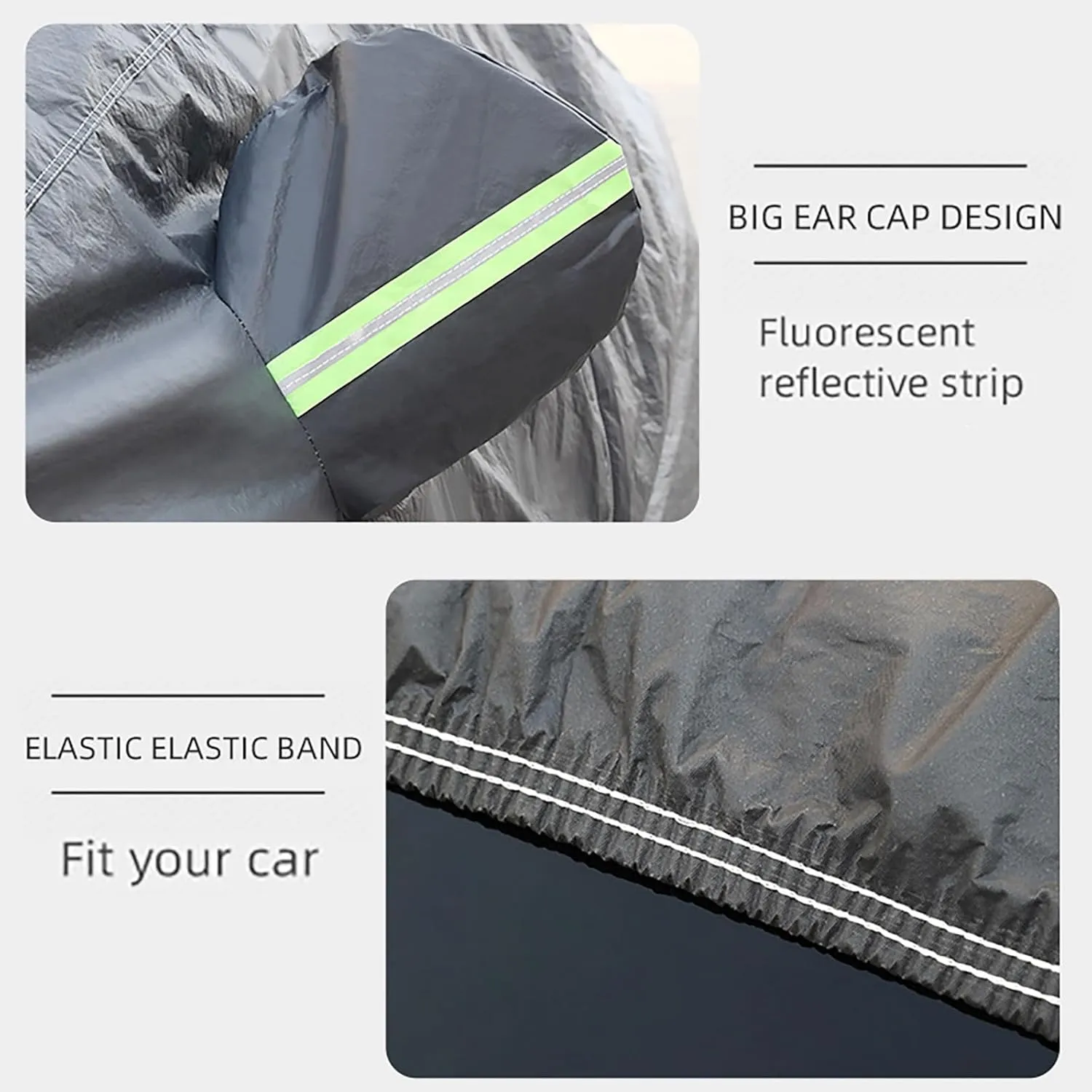 Car Cover, Car Cover Waterproof All Weather, for 2001-2024 Nissan Qashqai Car Covers for Automobiles, Outdoor Full Cover, Dust Prevention, Ultraviolet-Proof, Frost and Snow Prevention(Tekna )