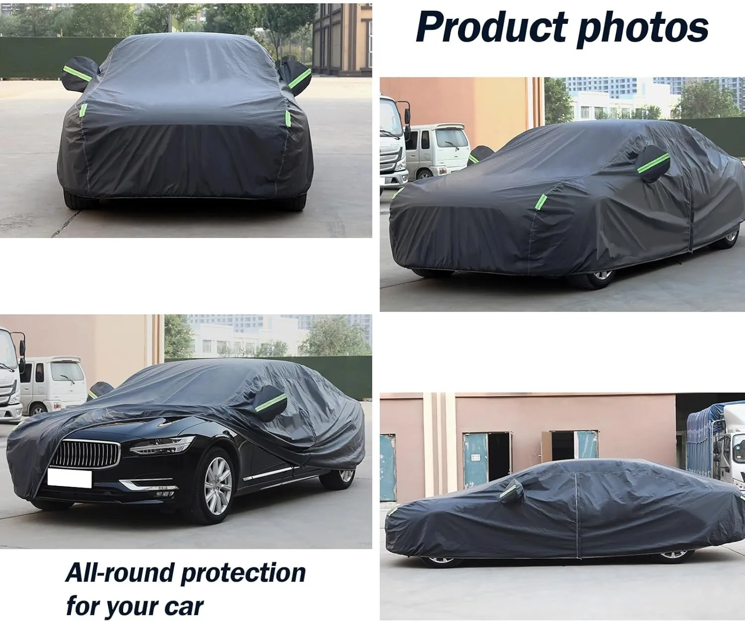Car Cover, Car Cover Waterproof All Weather, for 2001-2024 Nissan Qashqai Car Covers for Automobiles, Outdoor Full Cover, Dust Prevention, Ultraviolet-Proof, Frost and Snow Prevention(Tekna )