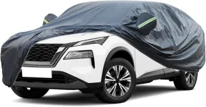 Car Cover, Car Cover Waterproof All Weather, for 2003-2024 Nissan X-Trail Car Covers for Automobiles, Outdoor Full Cover, Dust Prevention, Ultraviolet-Proof, Frost and Snow Prevention(Tekna)