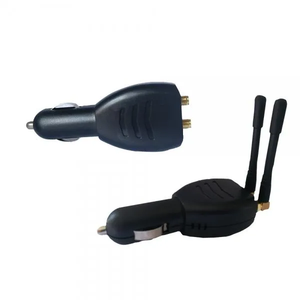 Car GPS Beidou Signal Blocker Jammer Interference Shielding Device - Black
