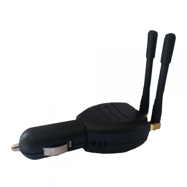 Car GPS Beidou Signal Blocker Jammer Interference Shielding Device - Black