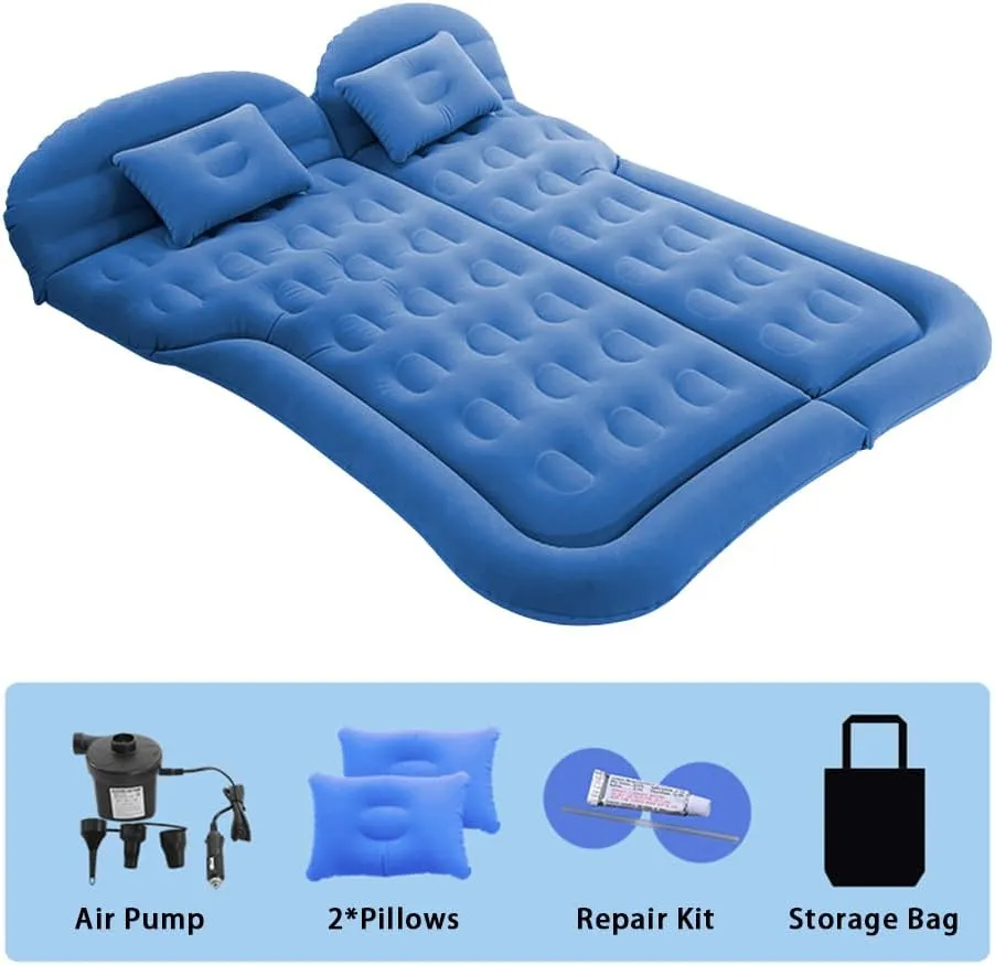 Car Inflatable Air Mattress for Ford Excursion 2000 2001 2002 2003 2004 2005 Portable Boot Air Mattress Cushion Outdoor Travel Camping Sleeping Gear Accessories,Grey