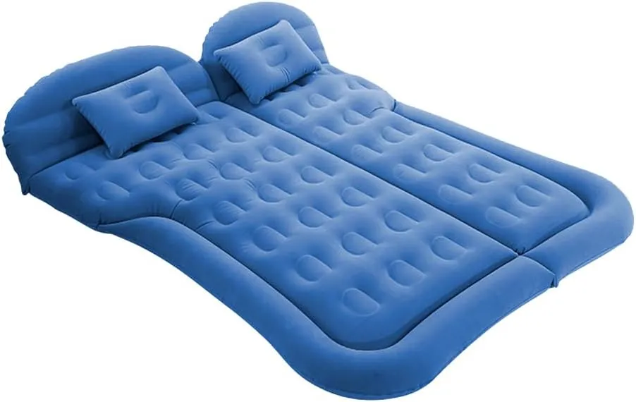 Car Inflatable Air Mattress for Infiniti QX60 2014 2015 2016 2017 2018 2019 2020 Portable Boot Air Mattress Cushion Outdoor Travel Camping Sleeping Gear Accessories,Blue