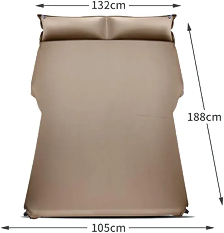 Car Inflatable Air Mattress for Volvo V60 2020 2021 2022 2023 2024 Portable Boot Air Mattress Cushion Outdoor Travel Camping Sleeping Gear Accessories,Red