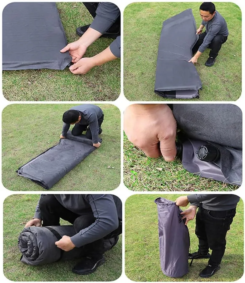 Car Inflatable Mattres for Subaru Outback 2003 2004 2005 2006 2007 2008 2009 Thickened Inflatable Back Seat Bed Outdoor Camping Sleeping Pad Portable Travel Mattress,Orange