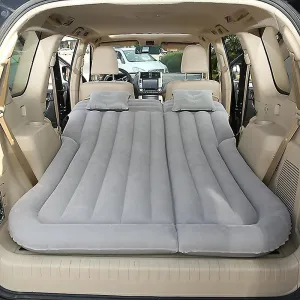 Car Inflatable Mattress for Ford Bronco 2021 2022 2023 2024 Rear Trunk Air Cushion Camping Travel Folding Self Inflating Sleeping Pad Back Seat Air Mattresses,Grey1