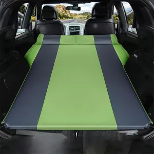 Car Inflatable Mattress, for Jeep Wrangler JL Unlimited 4-Door 2018-2024 Outdoor Camping Travel Portable Sleeping Pad AdjustableWear Resistant, Auto Accessories,D-Green