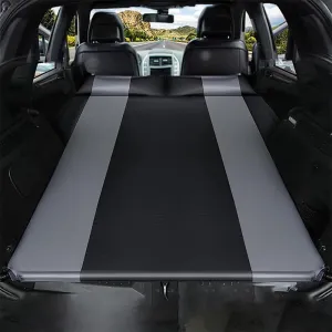 Car Inflatable Mattress for Kia EV6 2022 2023 2024 2025 Self Inflating Sleeping Pad Thickened Air Bed Cushion Camping Travel Mattress Multifunctional,Black