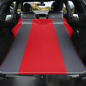 Car Inflatable Mattress for Subaru WRX 2022 2023 2024 2025 Self Inflating Sleeping Pad Thickened Air Bed Cushion Camping Travel Mattress Multifunctional,Red