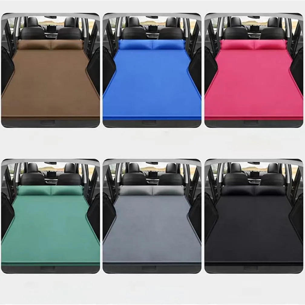 Car Inflatable Mattress, for Toyota Grand Highlander 7 Seater 2024-2025 Outdoor Camping Travel Portable Sleeping Pad AdjustableWear Resistant, Auto Accessories,D-Grey