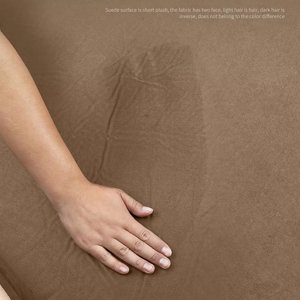 Car Inflatable Mattress for Volkswagen VW Atlas (7-Seater) 2018-2022 2023 2024 2025 Portable Air Sleeping Bed with Pillow Camping Travel Cot Inflatable Trunk Sleeping Pad,Brown