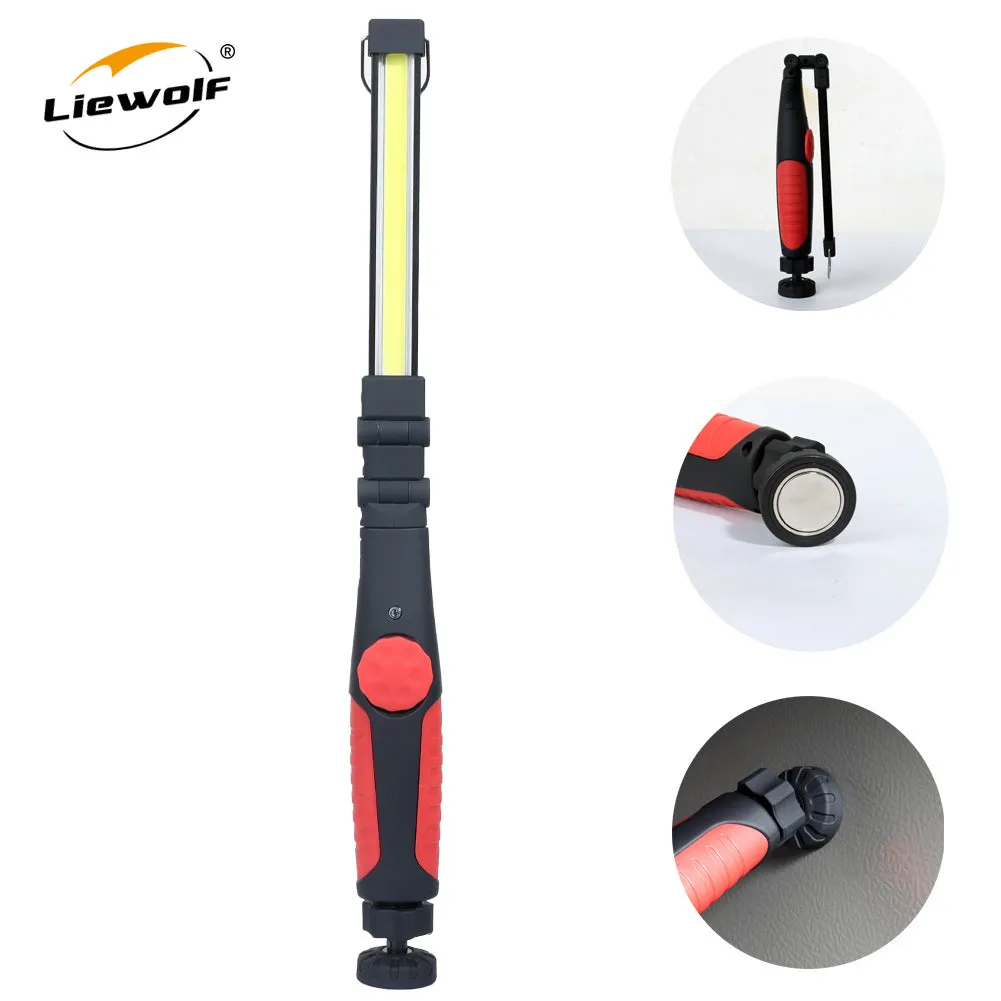 Car Maintenance COB Lamp Outdoor Camping Lamp Universal LED Light Bar USB Charging
