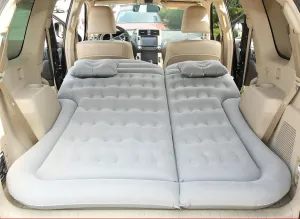 Car Mattress for Dodge Durango 2004-2018 2019 2020 2021 2022 2023 2024, Portable Multifunctiona Outdoor Travel Nflatable Bed with Air Pump and Storage Bag Accessories,Grey