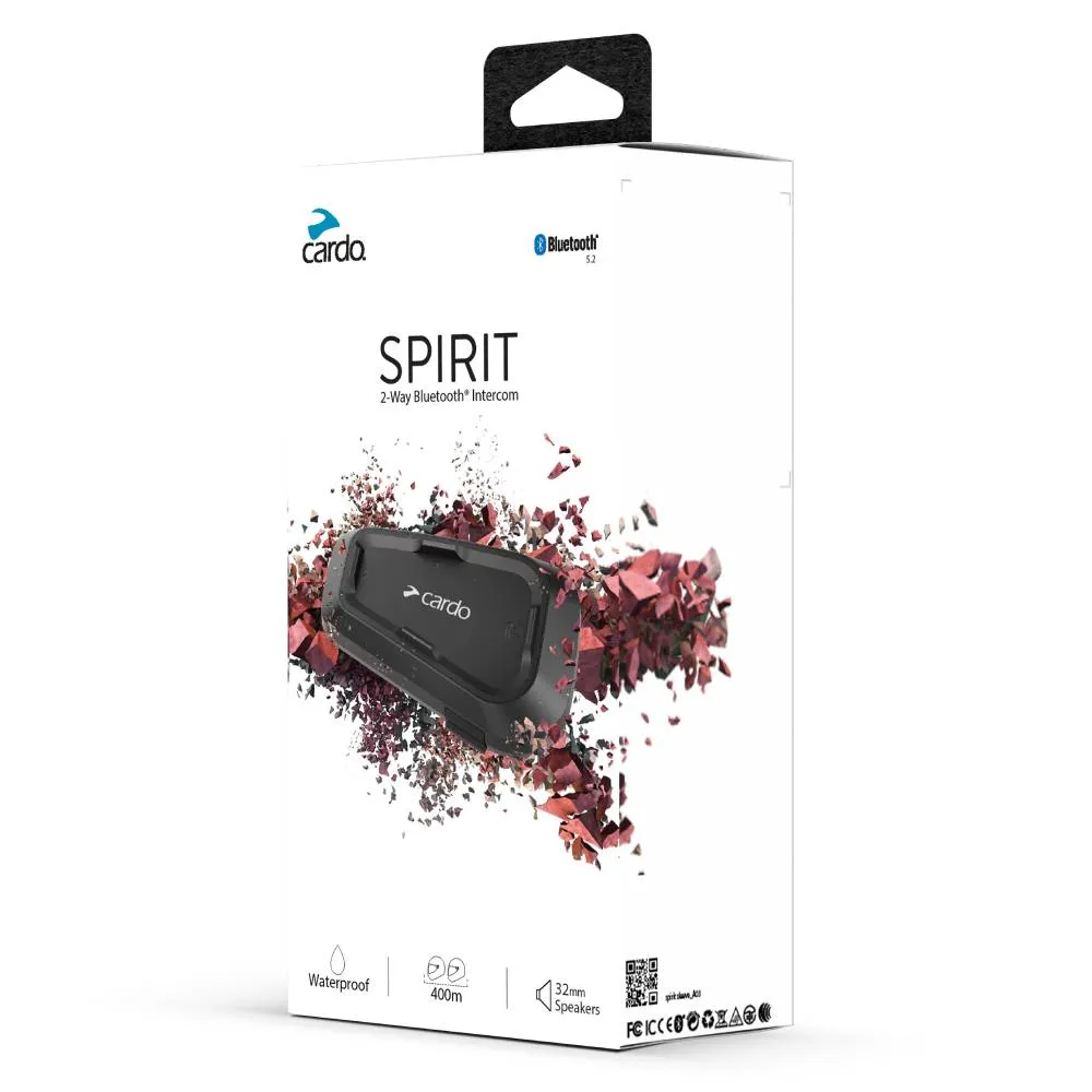 Cardo Spirit SOLO Bluetooth Communication System