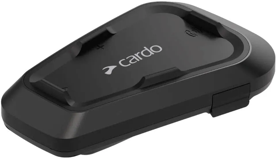 Cardo Systems Spirit Motorcycle Bluetooth Communication Headset - Black, Single Pack
